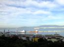 gibraltar Hrbr : Gibraltar harbour .spain in the back ground